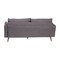Emma and Oliver Carthage Upholstered Mid-Century Modern Pocket Spring Sofa with Wooden Legs and Removable Back Cushions